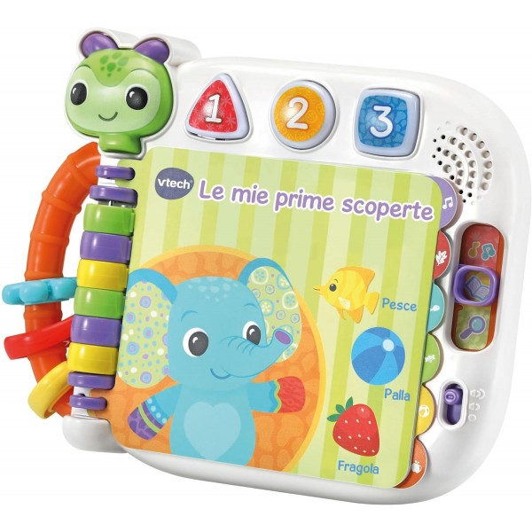 VTech Le Mie Prime Scoperte-Libro Interattivo e Sensoriale per Bambini 6-36 mesi