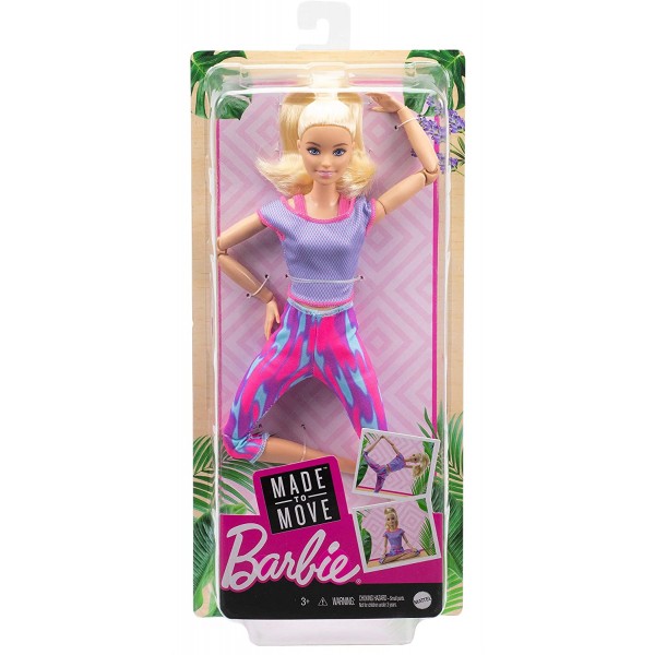 Bambola Barbie Made To Move