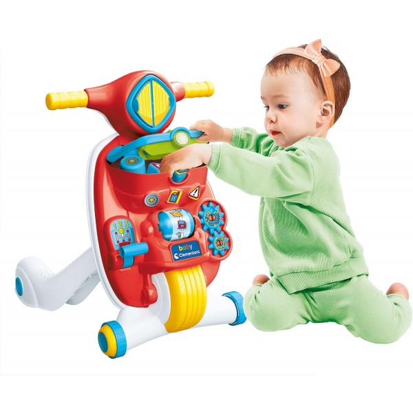 Primi Passi Clementoni Valentino Scooterino 2 In 1
