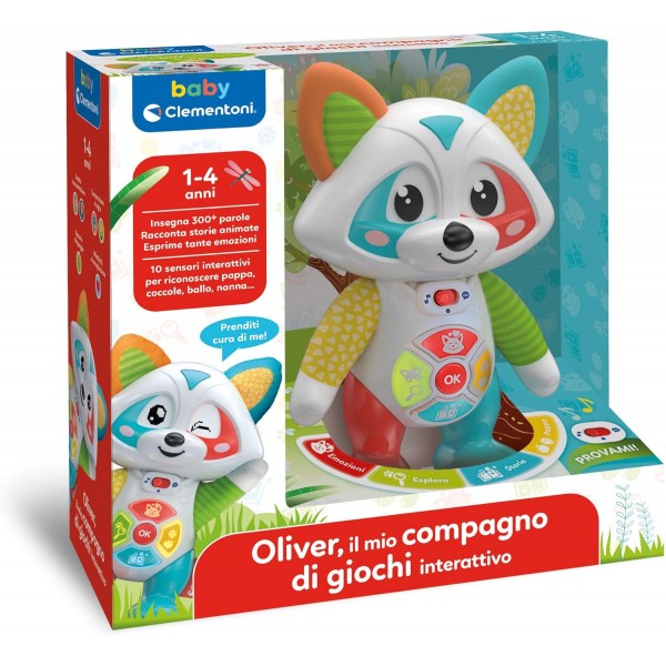 Gioco Clementoni Oliver, il Mio Compagno di Giochi Interattivo