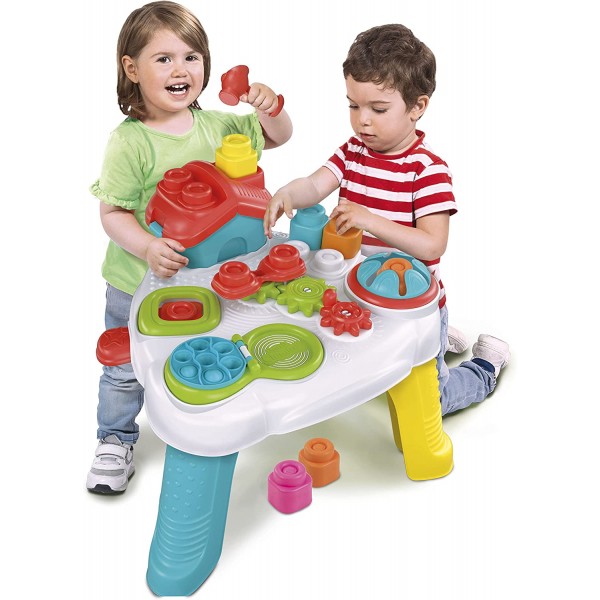 Tavolo Attività Clementoni Soft Clemmy Touch, Discover & Play Sensory Table