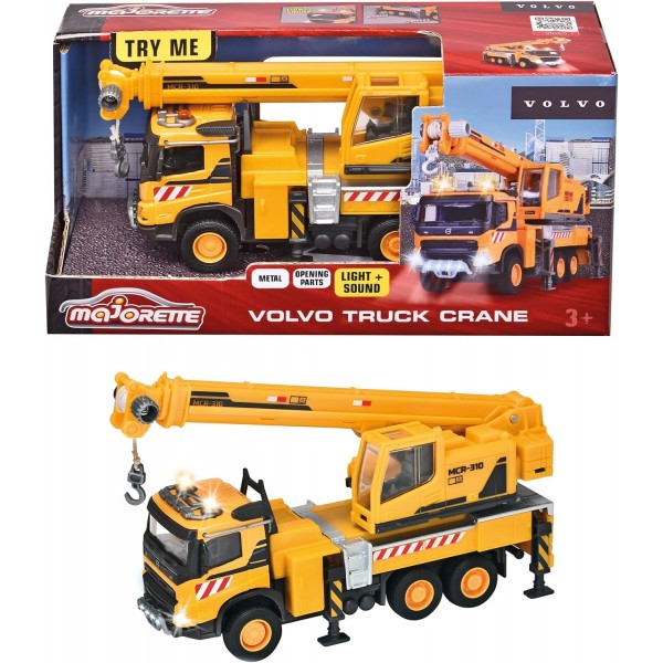 Camion Gru Majorette Volvo Truck Crane