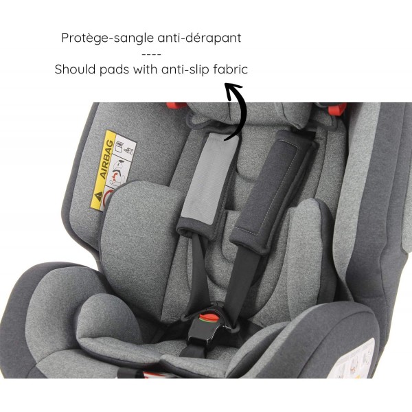 Seggiolino Auto Migo One 360° Grey