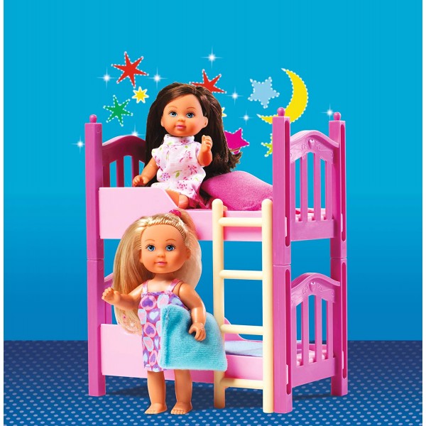 Set Bambole Simba Evi Love con Letto a Castello