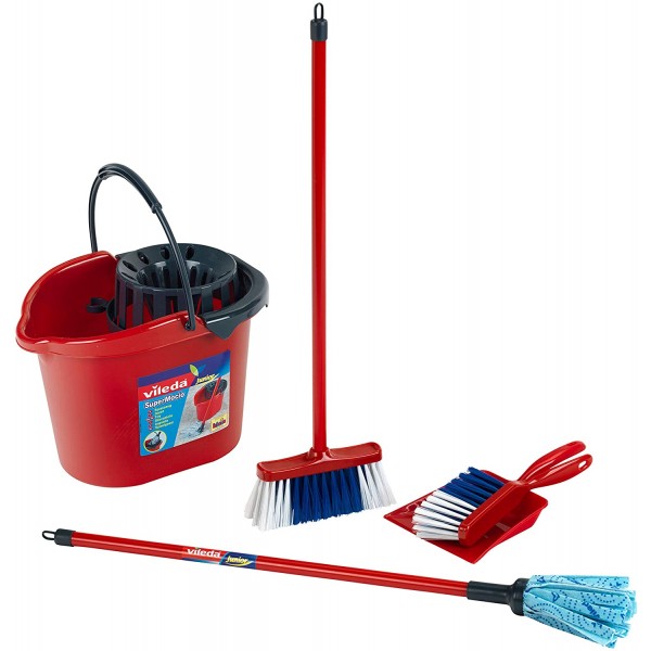 Carrello delle Pulizie con Aspirapolvere Theo Klein Vileda Junior