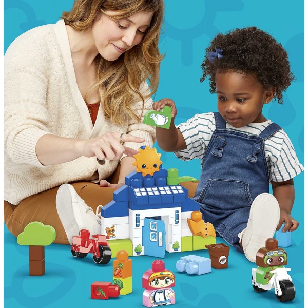 Costruzioni Mega Bloks Green Town Casetta Ecologica Amici Bio