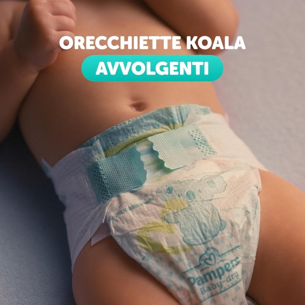 Pampers Baby Dry XL, Taglia 6 (15-30 kg), Formato Scorta, Barriere Anti-Fuoriuscite 111 pezzi