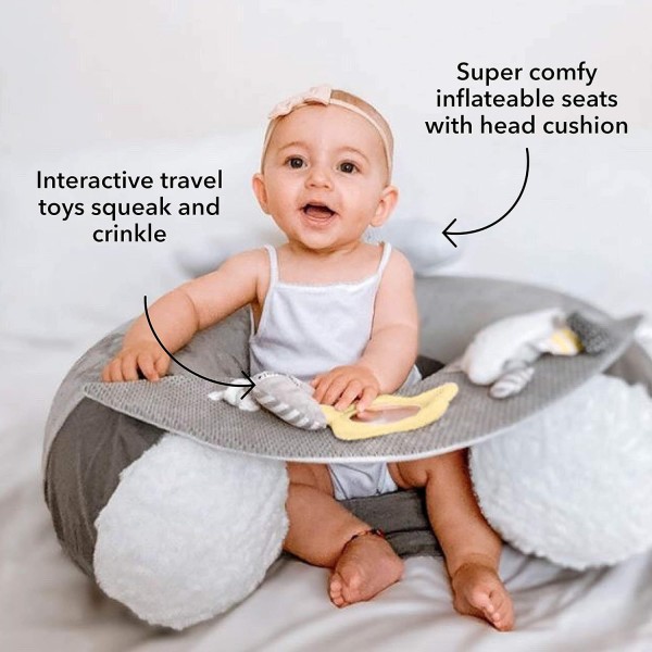 Seggiolino Gonfiabile Nuby Sit & Play Floor Seat