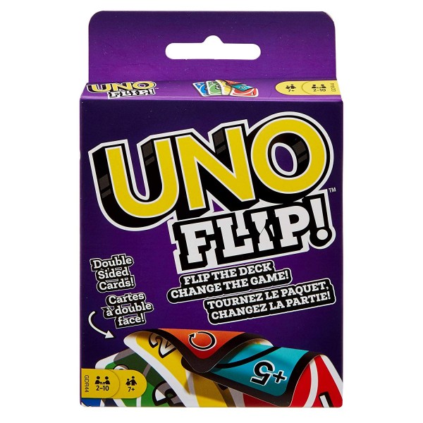 Gioco Di Carte Mattel Uno FLIP 