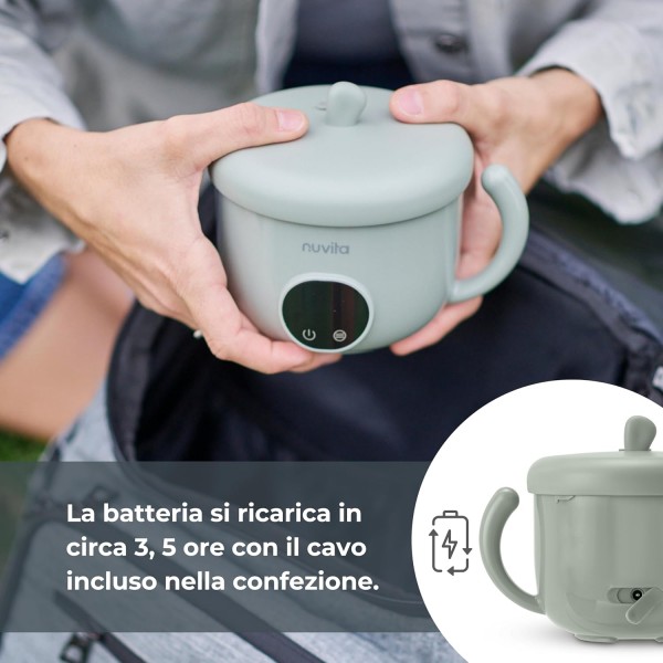 Nuvita Scaldapappa ricaricabile Pappa'n'Go