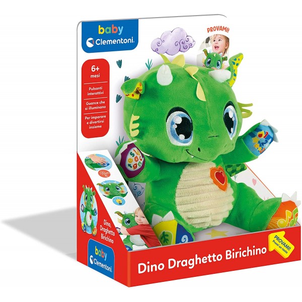 Peluche Clementoni Dino Draghetto Birichino