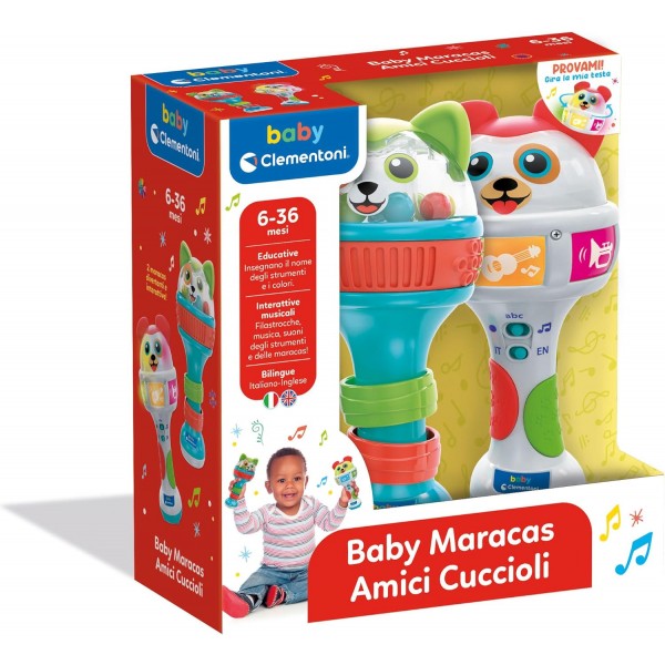 Gioco Clementoni Baby Maracas Amici Cuccioli