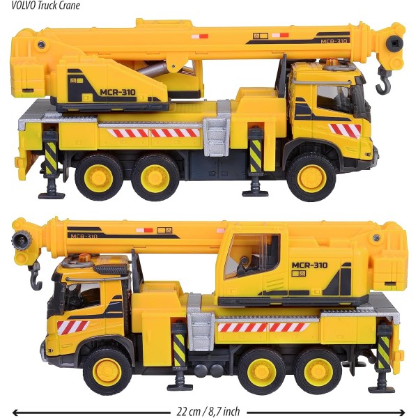 Camion Gru Majorette Volvo Truck Crane