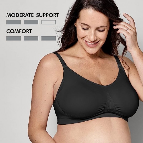 Reggiseno per Gravidanza e Allattamento Medela Keep Cool Ultra Nero Taglia M