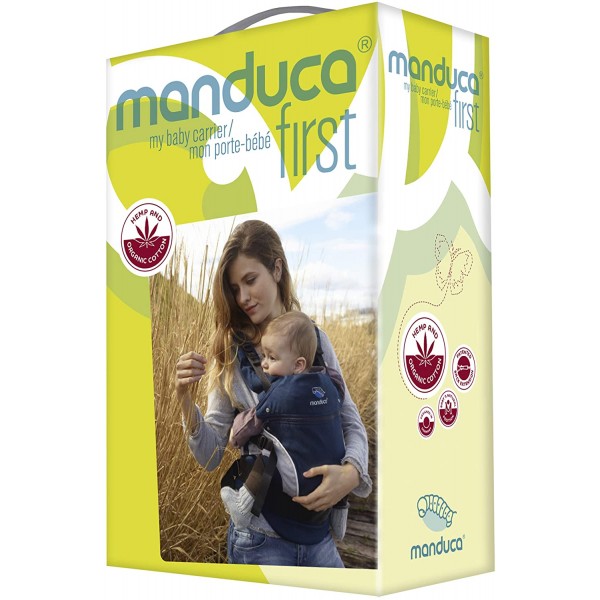 Marsupio Manduca First Baby Carrier Organic Cotton Brown / Nature