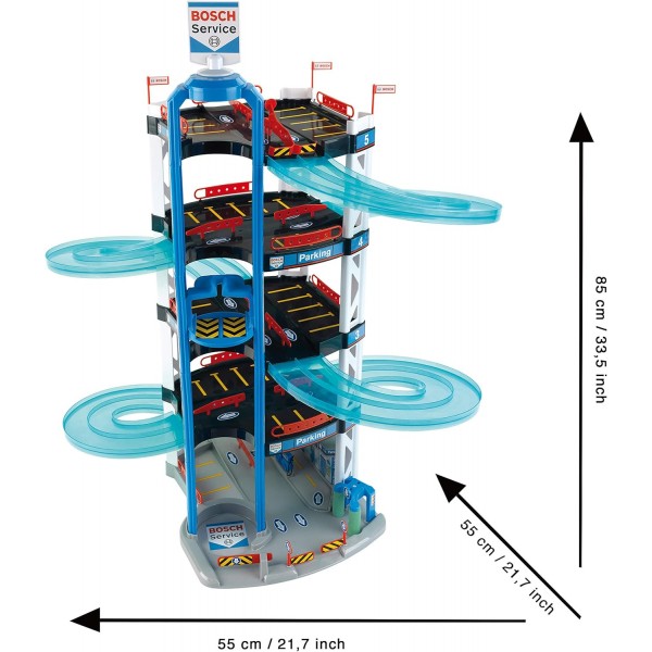 Theo Klein Autosilo Bosch Car Service-5 piani