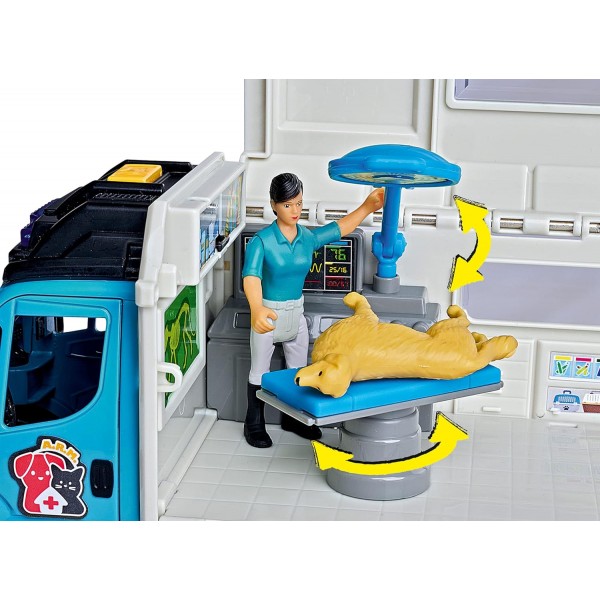 Dickie Toys Animal Rescue Iveco Daily Van in Scala 1:24