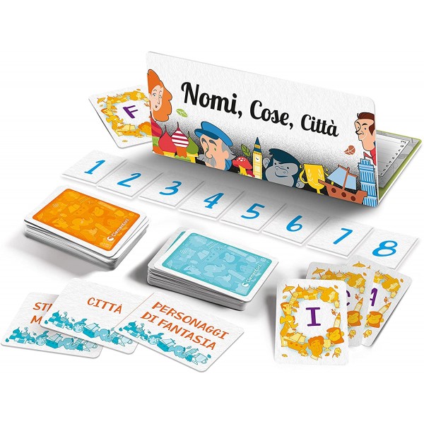 Gioco da Tavolo Clementoni Nomi, Cose, Città