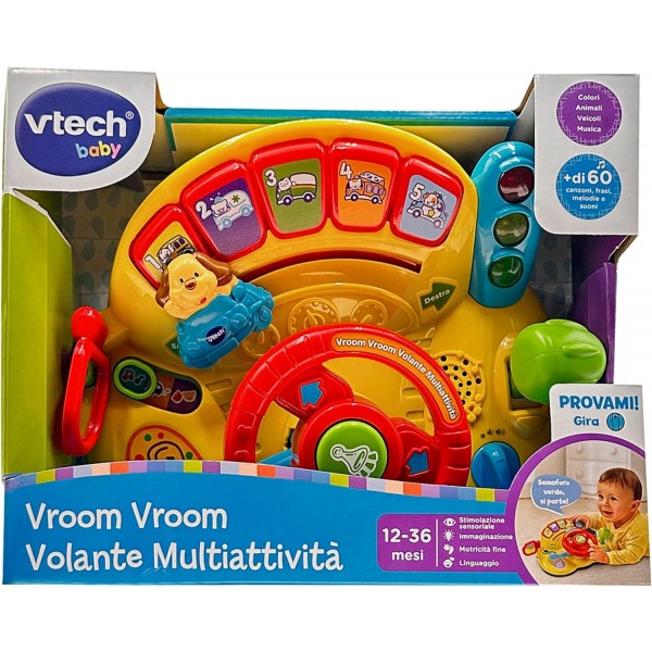 VTech Vroom Vroom Volante Multiattività 12-36m