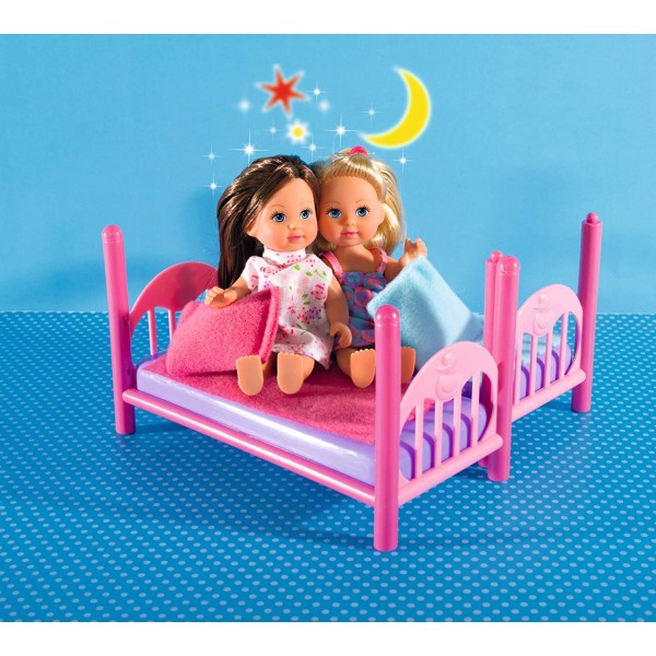 Set Bambole Simba Evi Love con Letto a Castello