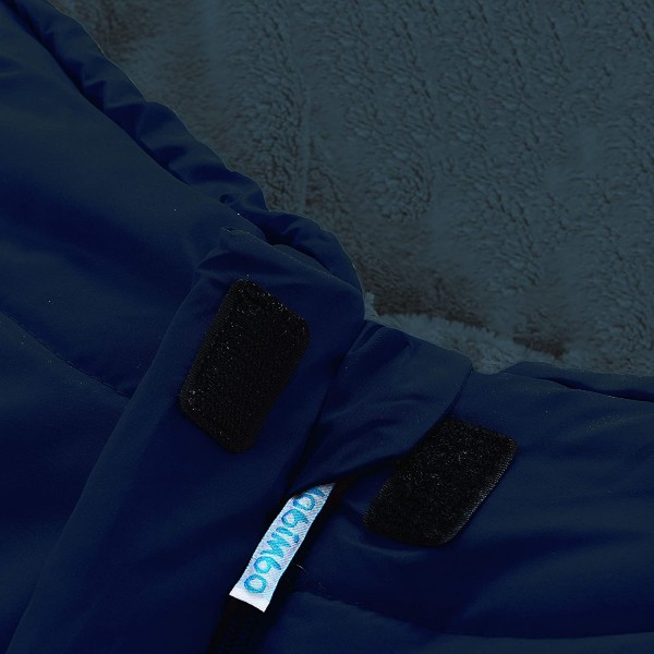 Sacco per Passeggino Nuvita Caldobimbo 3 Stagioni Blue Grey Pois
