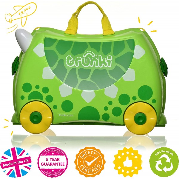 Valigia Cavalcabile Trunki Dinosauro