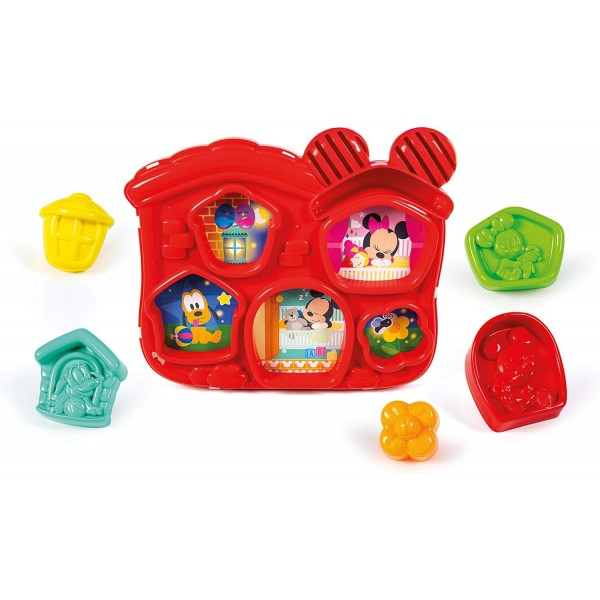 Gioco Clementoni Disney Baby Casetta Forme e Colori