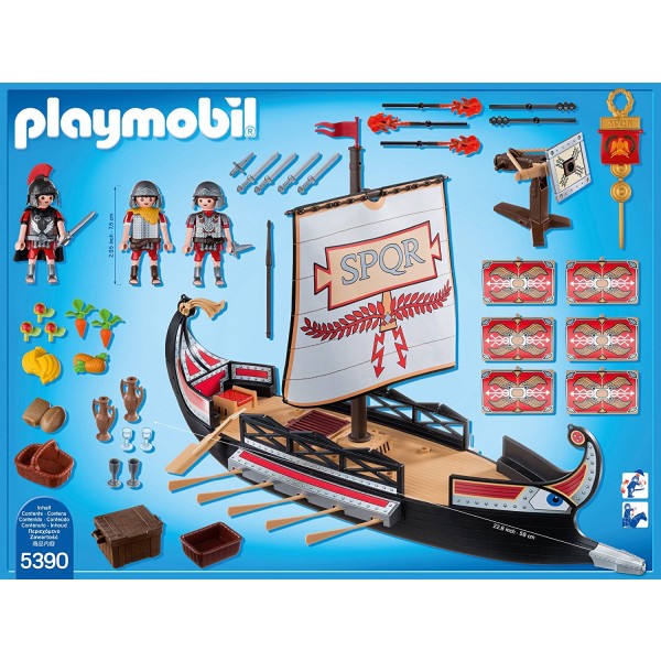 Galea Romana Con Rostro Playmobil History