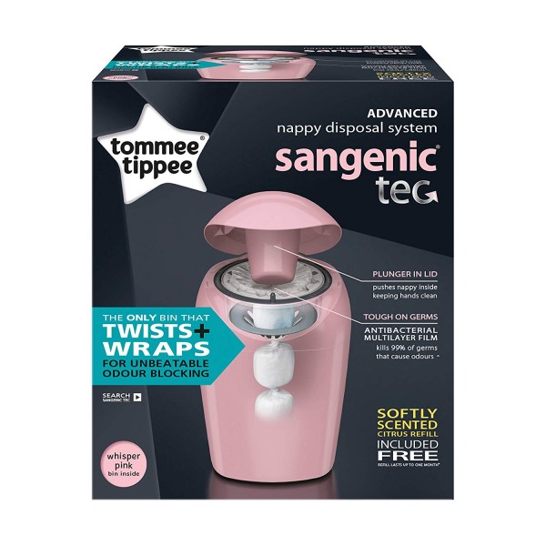 Tommee Tippee Sangenic Sistema Smaltimento Pannolini