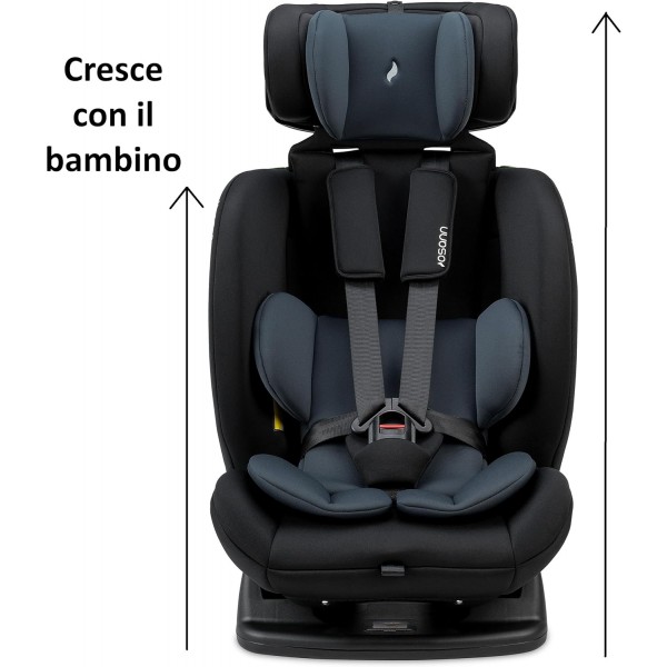OSANN-Seggiolino auto Huddle 2 isize da cm 40 a cm 150