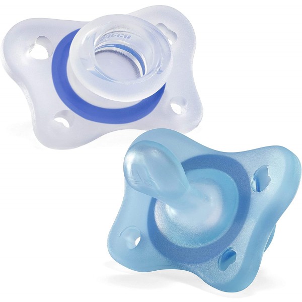 Gommottino Chicco PhysioForma 2-6m Silicone 2pz Bimbo