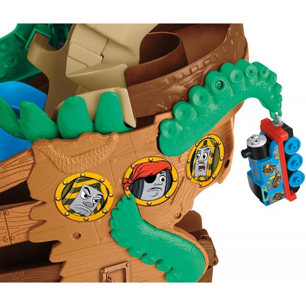 Nave dei Pirati Fisher Price Trenino Thomas Sea Monster
