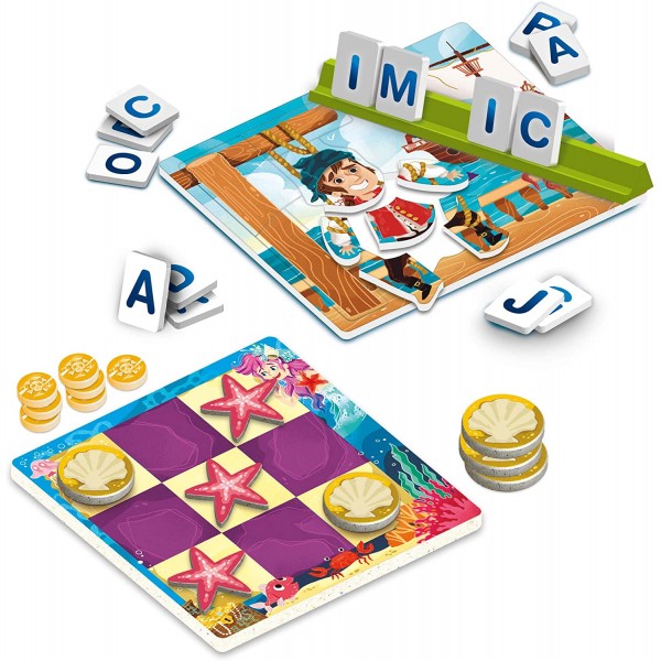 Gioco da Tavolo Clementoni Tris + L'impiccato