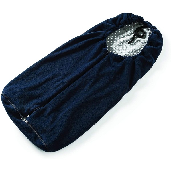 Sacco per Passeggino Nuvita Caldobimbo 3 Stagioni Blue Grey Pois
