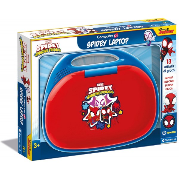 Gioco Educativo Clementoni Marvel Disney Computer Kid Laptop Spidey