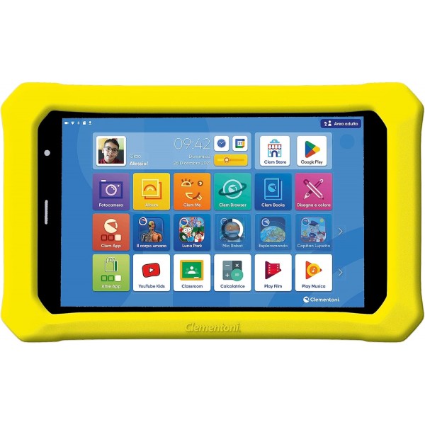 Tablet Clementoni Clempad 8" PRO 6-12 Anni