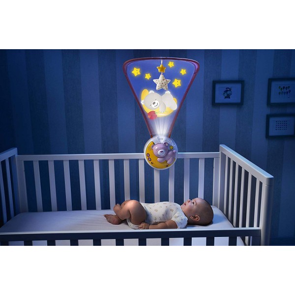 Giostrina con Proiettore Chicco Next2Moon Rosa