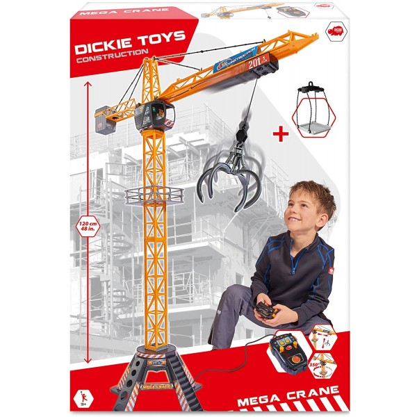 Gru Telecomandata Dickie by Simba Mega Crane