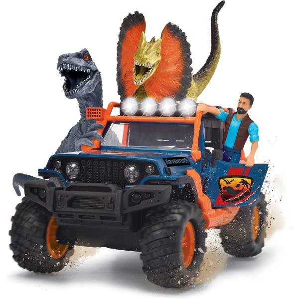 Playset Dickie Toys by Simba Jeep Dino Commander