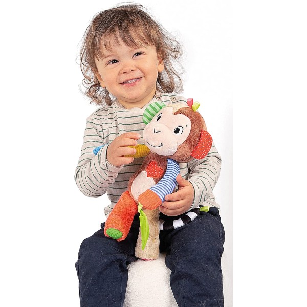 Peluche Clementoni Scimmietta Canta, Gioca, Impara