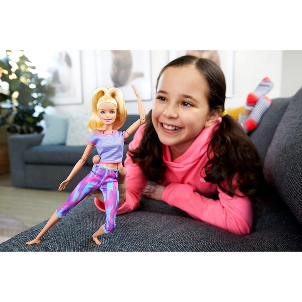 Bambola Barbie Made To Move