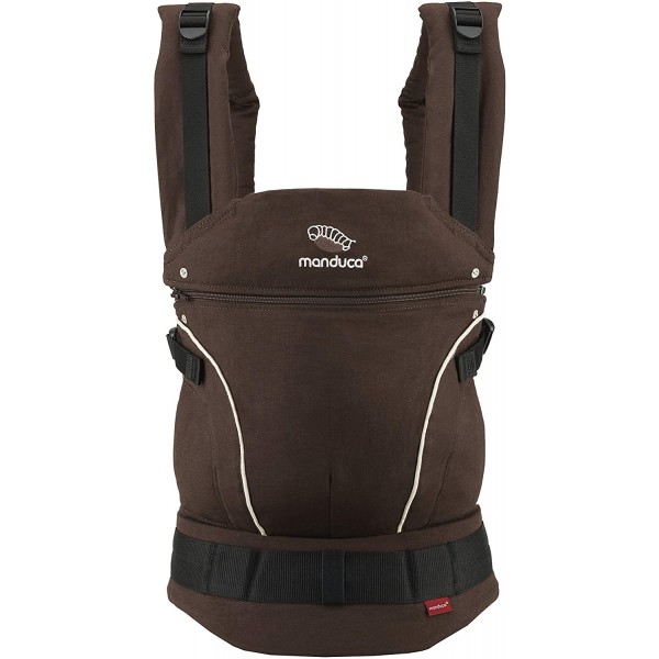 Marsupio Manduca First Baby Carrier Organic Cotton Brown / Nature