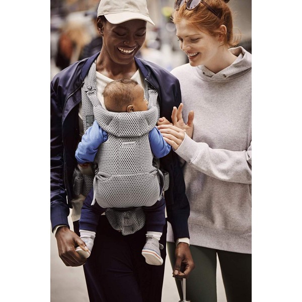 Marsupio Baby Bjorn Move 3D Mesh Grigio