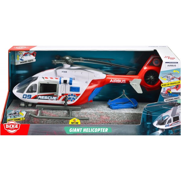Dickie Toys Airbus H145 Elicottero 54 cm