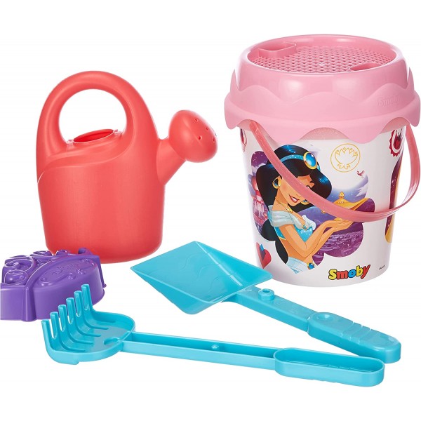 Set Secchiello Smoby Disney Princess 3 16 cm con Accessori