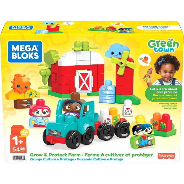 Costruzioni Mega Bloks Green Town Fattoria Ecologica Amici Bio