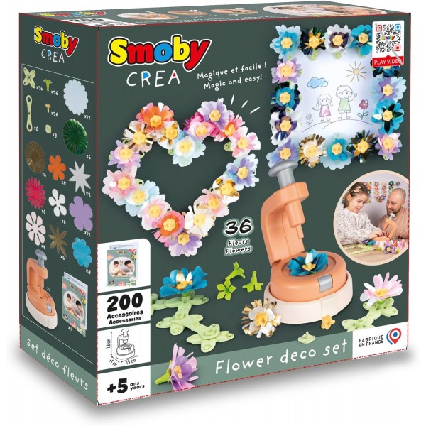 Smoby - Flower Market Deco Set +5anni
