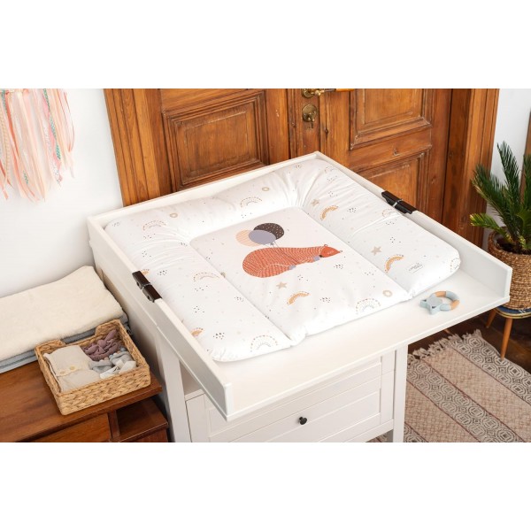 Fasciatoio Materassino Ceba Baby Amici della Foresta 75 x 72 cm