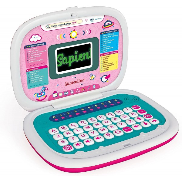 Sapientino Clementoni Il Mio Primo Computer Pink