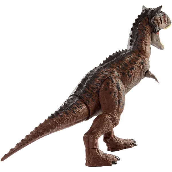 Dinosauro Mattel Jurassic World Controlla e Distruggi Carnotaurus Toro